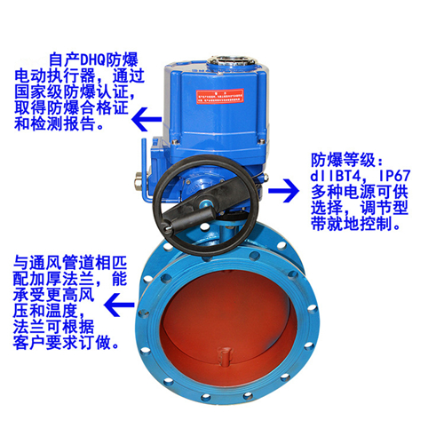 電動(dòng)通風(fēng)蝶閥